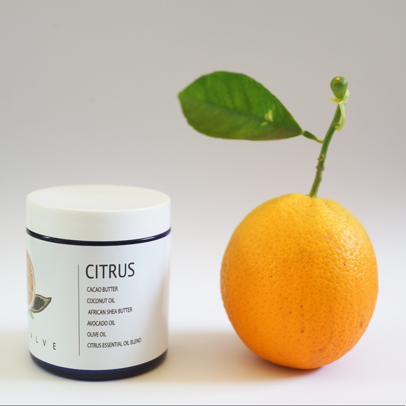 Citrus Cacao Butter Body Salve - ALL ORGANIC - Picture 2 of 2